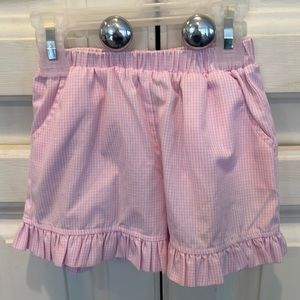 EUC Stitchy Fish pink gingham shorts